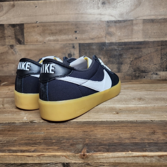 New Nike SB Bruin React Black, White & Gum Skate Shoes - Picture 5 of 12